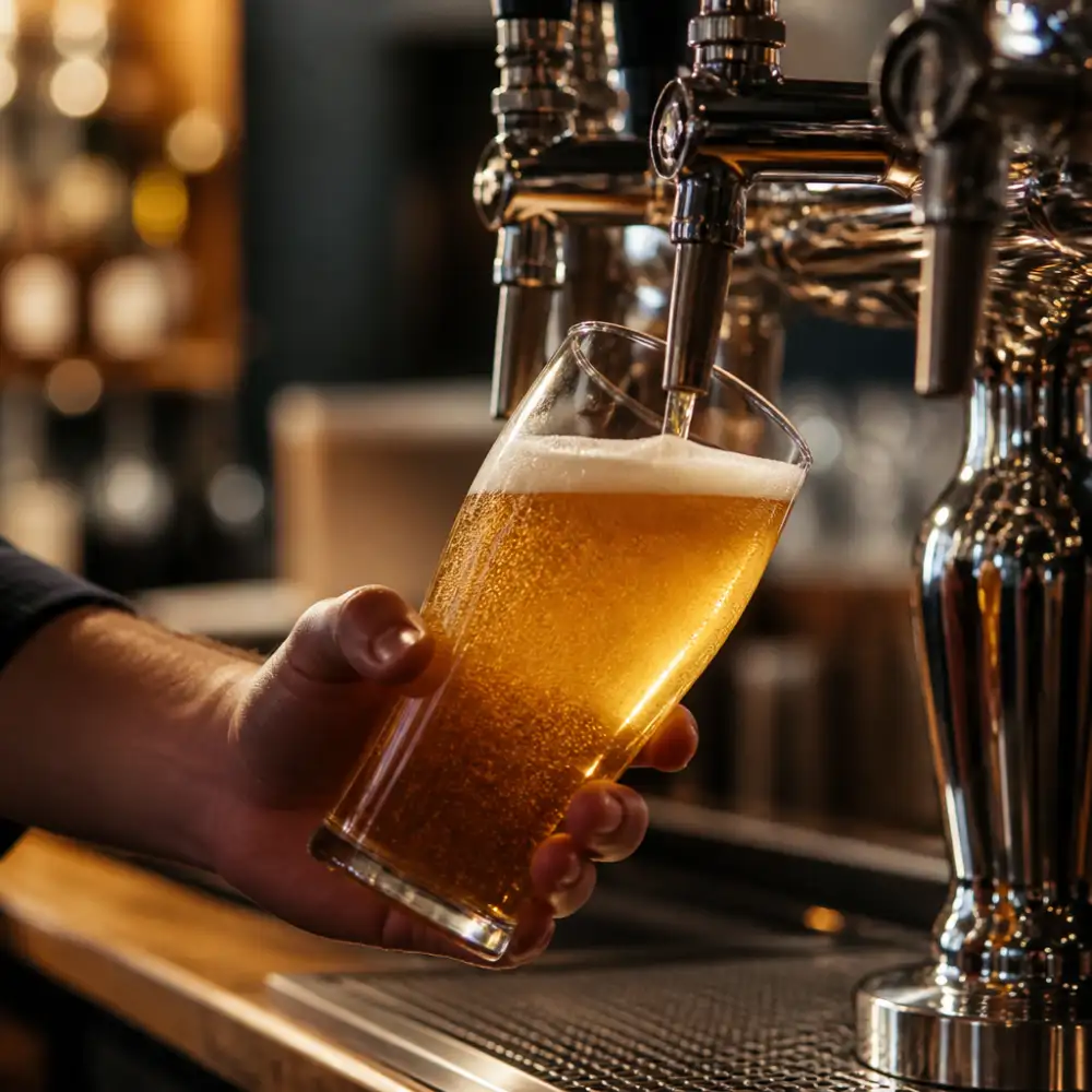 točené pivo anglicky